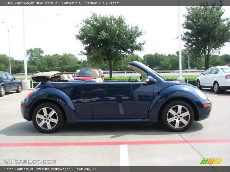 Shadow Blue / Cream 2006 Volkswagen New Beetle 2.5 Convertible