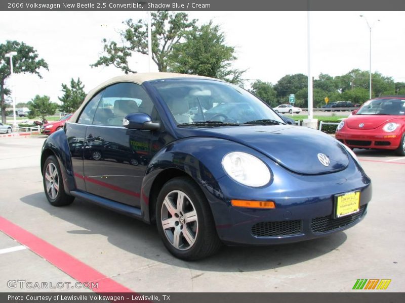 Shadow Blue / Cream 2006 Volkswagen New Beetle 2.5 Convertible