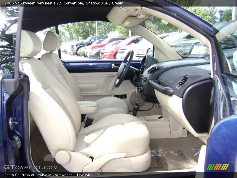 Shadow Blue / Cream 2006 Volkswagen New Beetle 2.5 Convertible