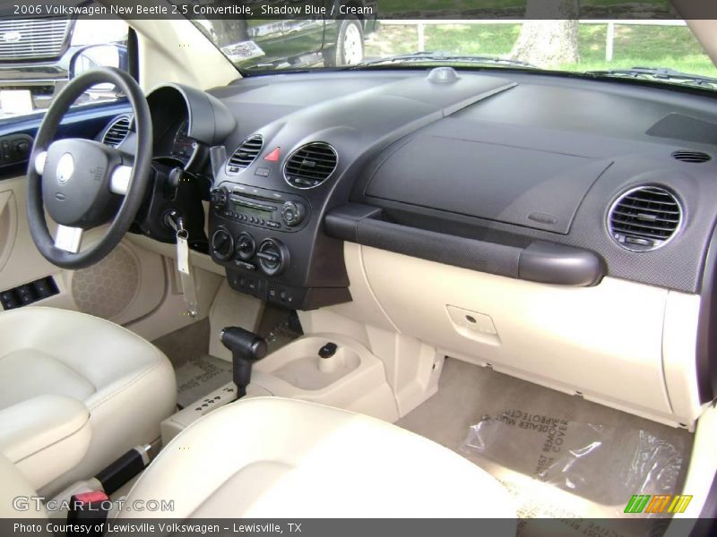 Shadow Blue / Cream 2006 Volkswagen New Beetle 2.5 Convertible