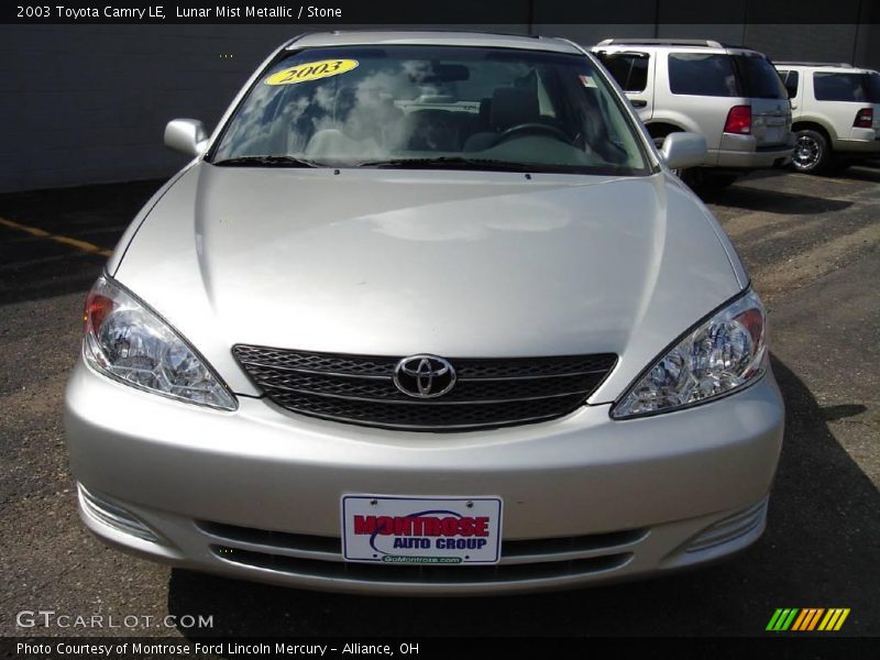 Lunar Mist Metallic / Stone 2003 Toyota Camry LE