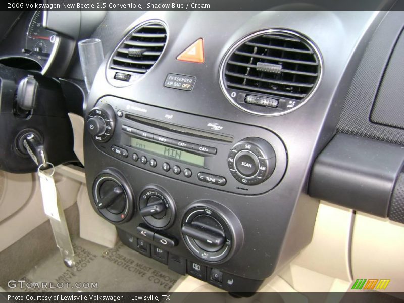 Shadow Blue / Cream 2006 Volkswagen New Beetle 2.5 Convertible
