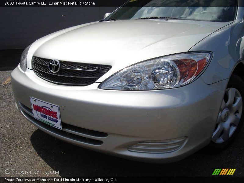 Lunar Mist Metallic / Stone 2003 Toyota Camry LE