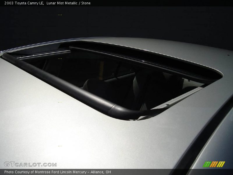 Lunar Mist Metallic / Stone 2003 Toyota Camry LE