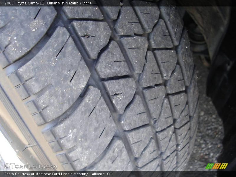 Lunar Mist Metallic / Stone 2003 Toyota Camry LE