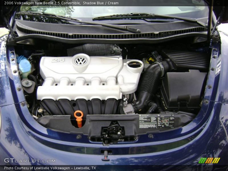 Shadow Blue / Cream 2006 Volkswagen New Beetle 2.5 Convertible