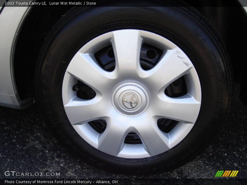 Lunar Mist Metallic / Stone 2003 Toyota Camry LE