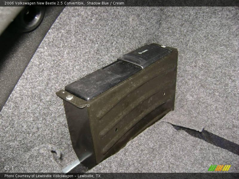 Shadow Blue / Cream 2006 Volkswagen New Beetle 2.5 Convertible