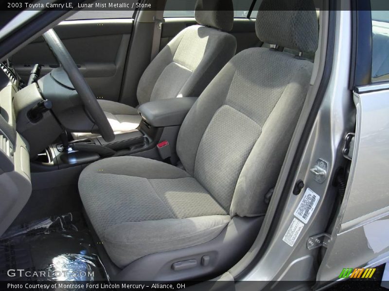 Lunar Mist Metallic / Stone 2003 Toyota Camry LE