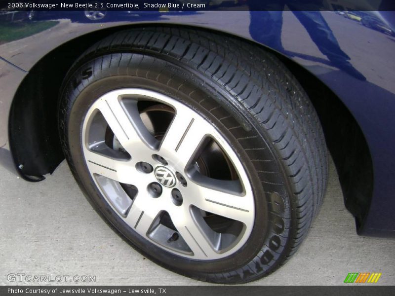 Shadow Blue / Cream 2006 Volkswagen New Beetle 2.5 Convertible