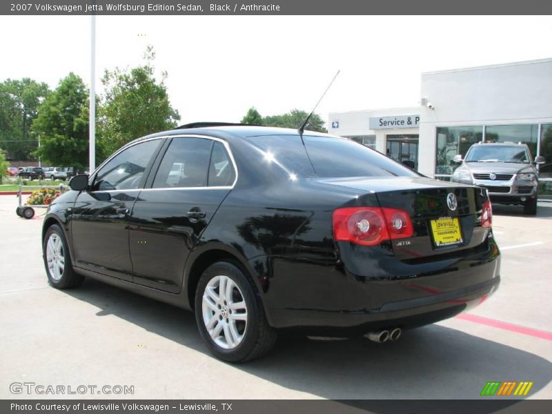 Black / Anthracite 2007 Volkswagen Jetta Wolfsburg Edition Sedan