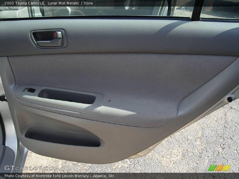 Lunar Mist Metallic / Stone 2003 Toyota Camry LE