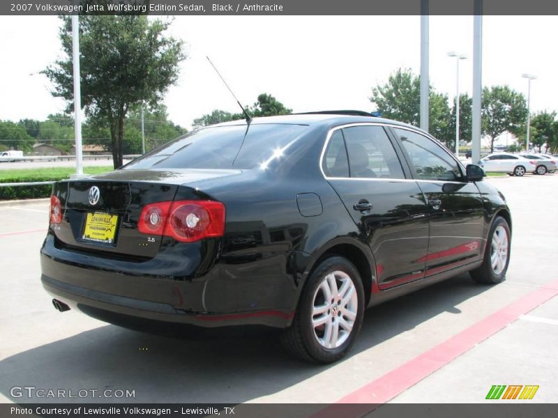 Black / Anthracite 2007 Volkswagen Jetta Wolfsburg Edition Sedan