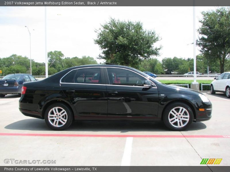Black / Anthracite 2007 Volkswagen Jetta Wolfsburg Edition Sedan