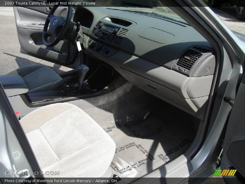 Lunar Mist Metallic / Stone 2003 Toyota Camry LE