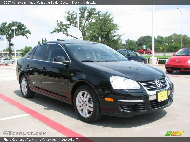 Black / Anthracite 2007 Volkswagen Jetta Wolfsburg Edition Sedan