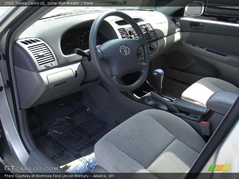 Lunar Mist Metallic / Stone 2003 Toyota Camry LE