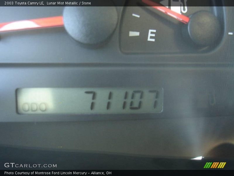 Lunar Mist Metallic / Stone 2003 Toyota Camry LE