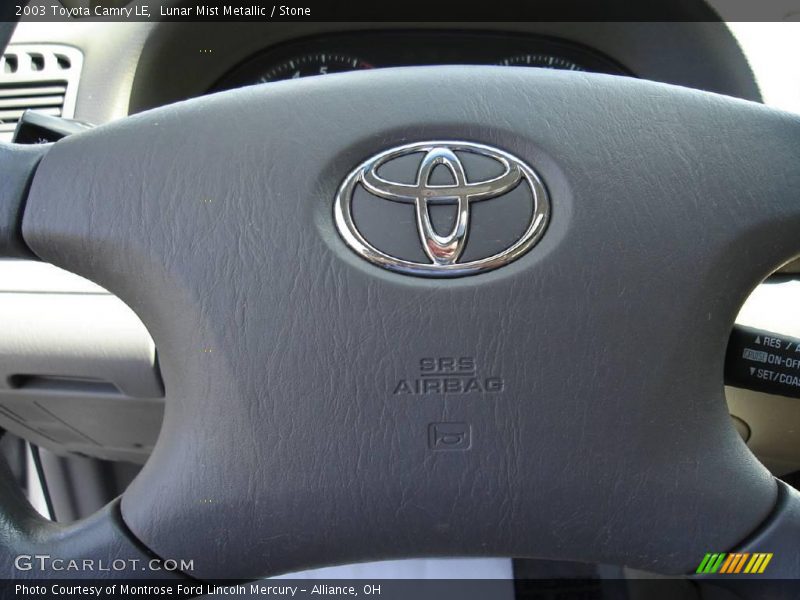 Lunar Mist Metallic / Stone 2003 Toyota Camry LE