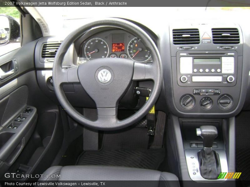 Black / Anthracite 2007 Volkswagen Jetta Wolfsburg Edition Sedan