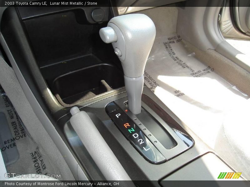 Lunar Mist Metallic / Stone 2003 Toyota Camry LE