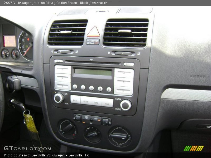 Black / Anthracite 2007 Volkswagen Jetta Wolfsburg Edition Sedan