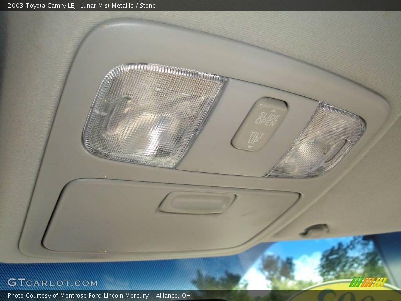 Lunar Mist Metallic / Stone 2003 Toyota Camry LE