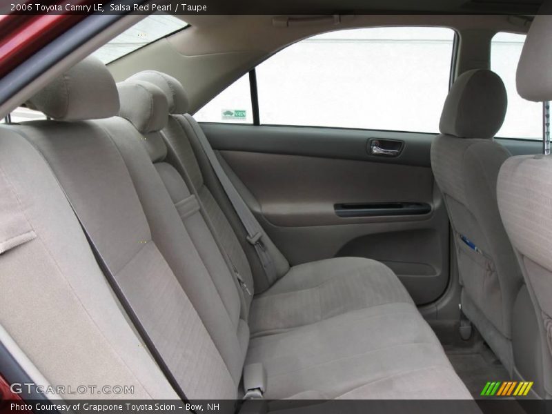 Salsa Red Pearl / Taupe 2006 Toyota Camry LE