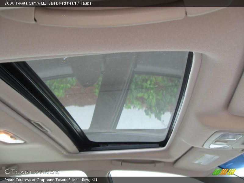 Salsa Red Pearl / Taupe 2006 Toyota Camry LE