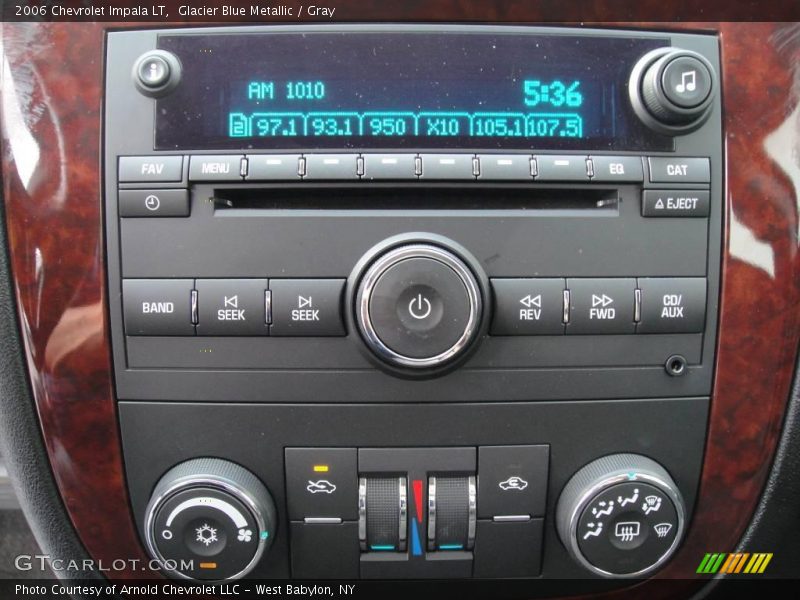 Glacier Blue Metallic / Gray 2006 Chevrolet Impala LT