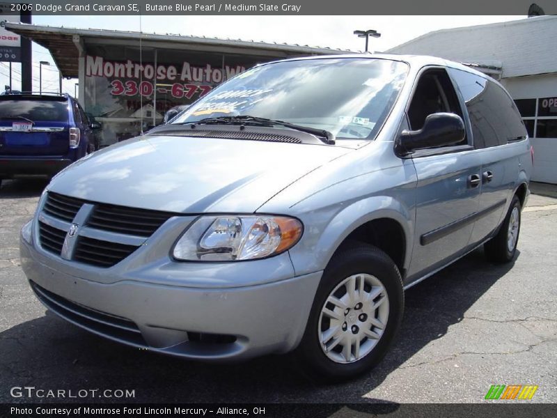 Butane Blue Pearl / Medium Slate Gray 2006 Dodge Grand Caravan SE