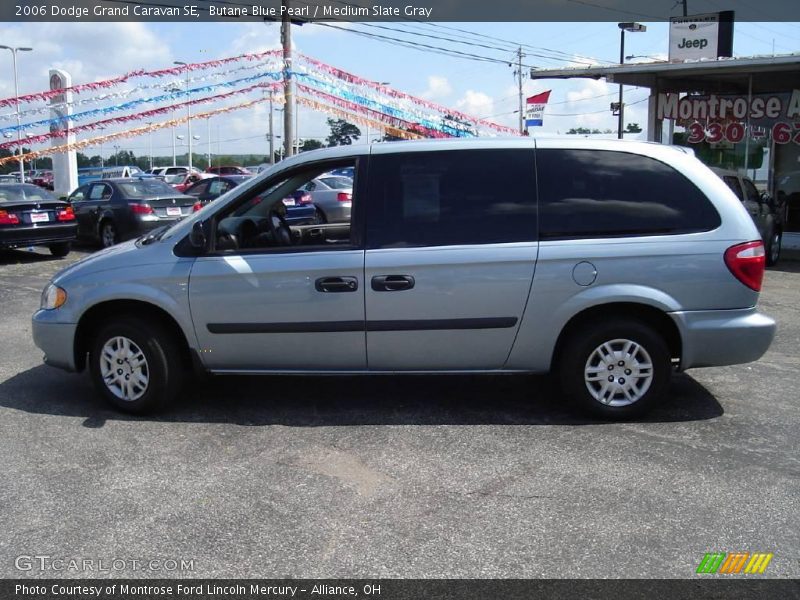 Butane Blue Pearl / Medium Slate Gray 2006 Dodge Grand Caravan SE