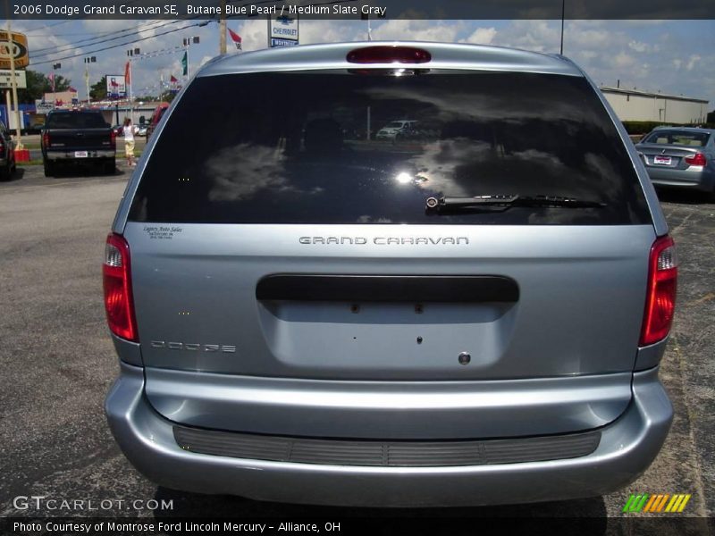 Butane Blue Pearl / Medium Slate Gray 2006 Dodge Grand Caravan SE