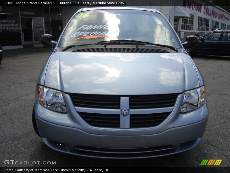 Butane Blue Pearl / Medium Slate Gray 2006 Dodge Grand Caravan SE
