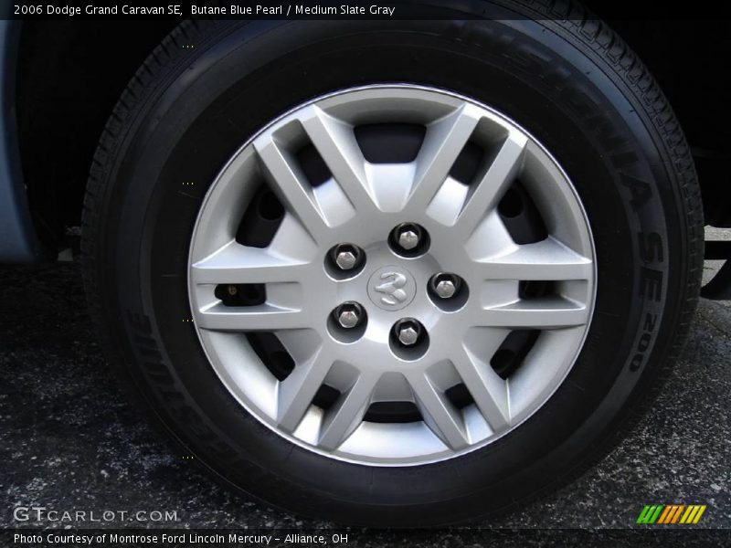 Butane Blue Pearl / Medium Slate Gray 2006 Dodge Grand Caravan SE