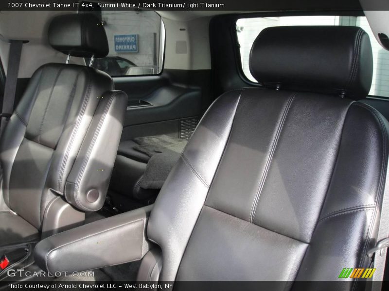 Summit White / Dark Titanium/Light Titanium 2007 Chevrolet Tahoe LT 4x4