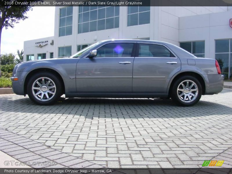 Silver Steel Metallic / Dark Slate Gray/Light Graystone 2006 Chrysler 300 C HEMI