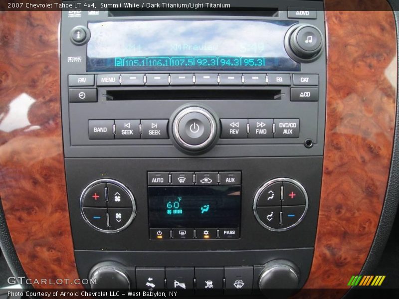 Summit White / Dark Titanium/Light Titanium 2007 Chevrolet Tahoe LT 4x4