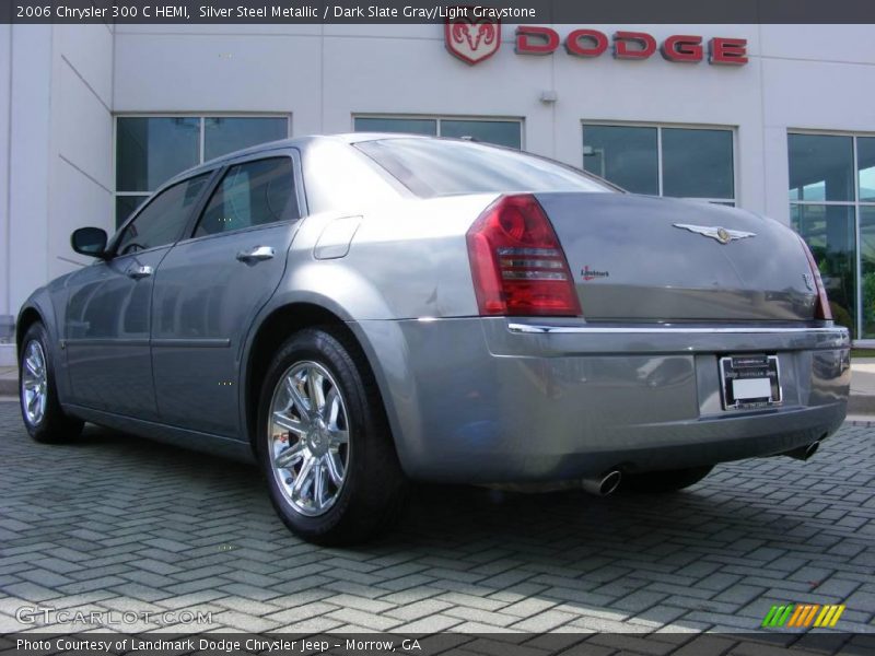 Silver Steel Metallic / Dark Slate Gray/Light Graystone 2006 Chrysler 300 C HEMI