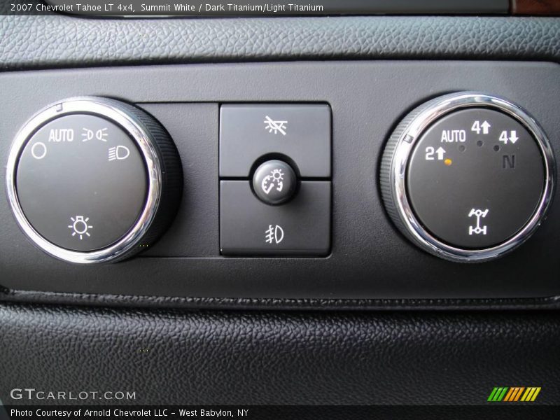 Summit White / Dark Titanium/Light Titanium 2007 Chevrolet Tahoe LT 4x4