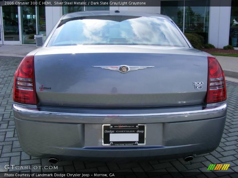 Silver Steel Metallic / Dark Slate Gray/Light Graystone 2006 Chrysler 300 C HEMI
