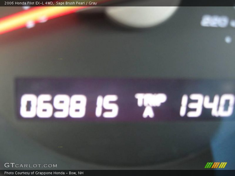 Sage Brush Pearl / Gray 2006 Honda Pilot EX-L 4WD