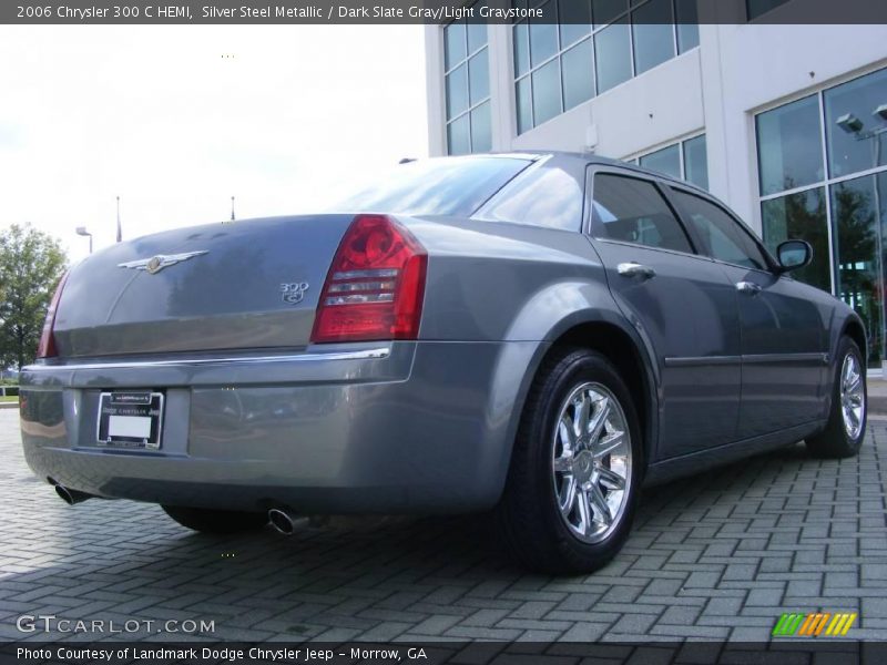 Silver Steel Metallic / Dark Slate Gray/Light Graystone 2006 Chrysler 300 C HEMI