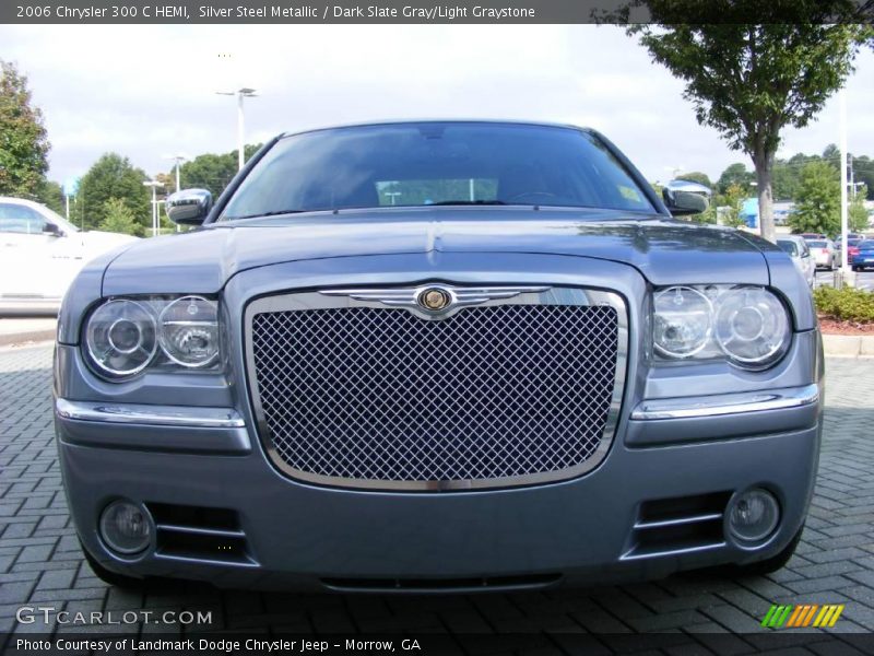 Silver Steel Metallic / Dark Slate Gray/Light Graystone 2006 Chrysler 300 C HEMI