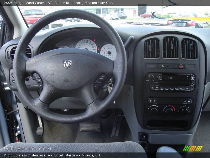 Butane Blue Pearl / Medium Slate Gray 2006 Dodge Grand Caravan SE
