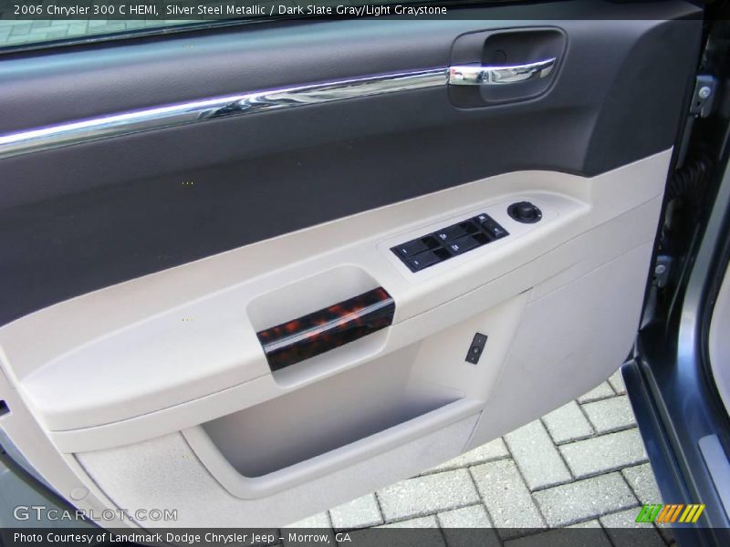 Silver Steel Metallic / Dark Slate Gray/Light Graystone 2006 Chrysler 300 C HEMI