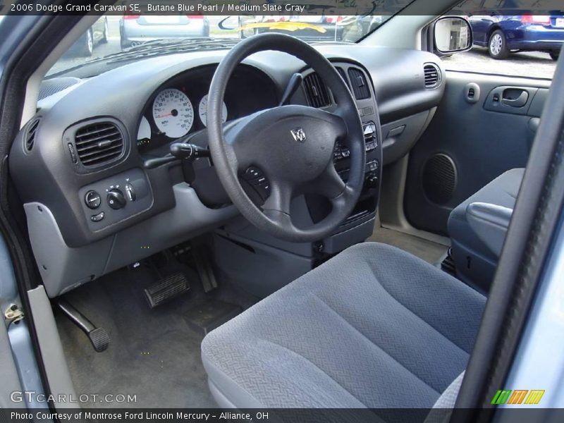 Butane Blue Pearl / Medium Slate Gray 2006 Dodge Grand Caravan SE