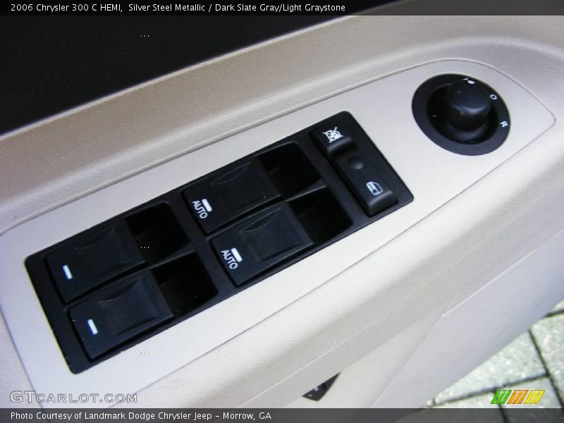 Silver Steel Metallic / Dark Slate Gray/Light Graystone 2006 Chrysler 300 C HEMI