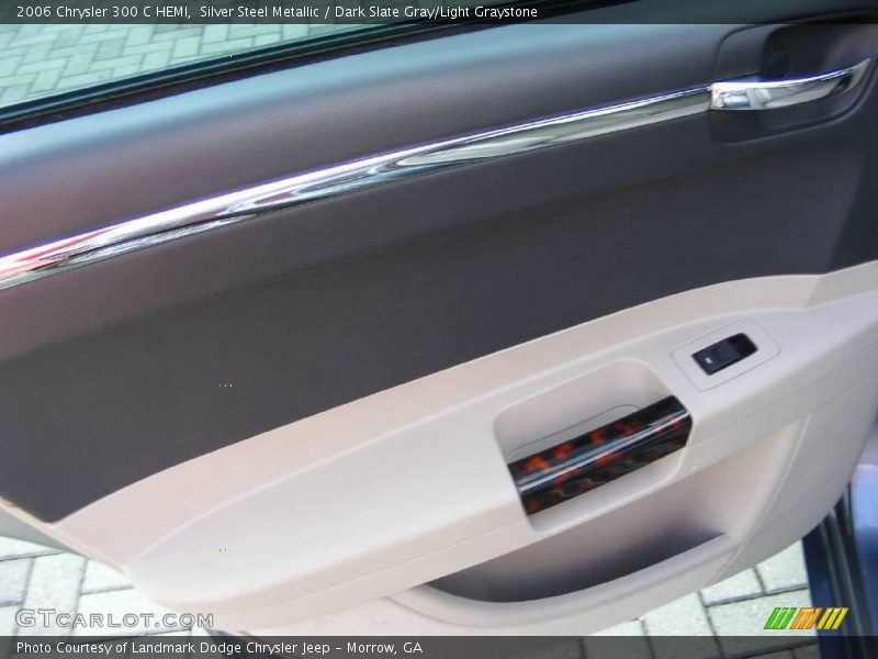 Silver Steel Metallic / Dark Slate Gray/Light Graystone 2006 Chrysler 300 C HEMI