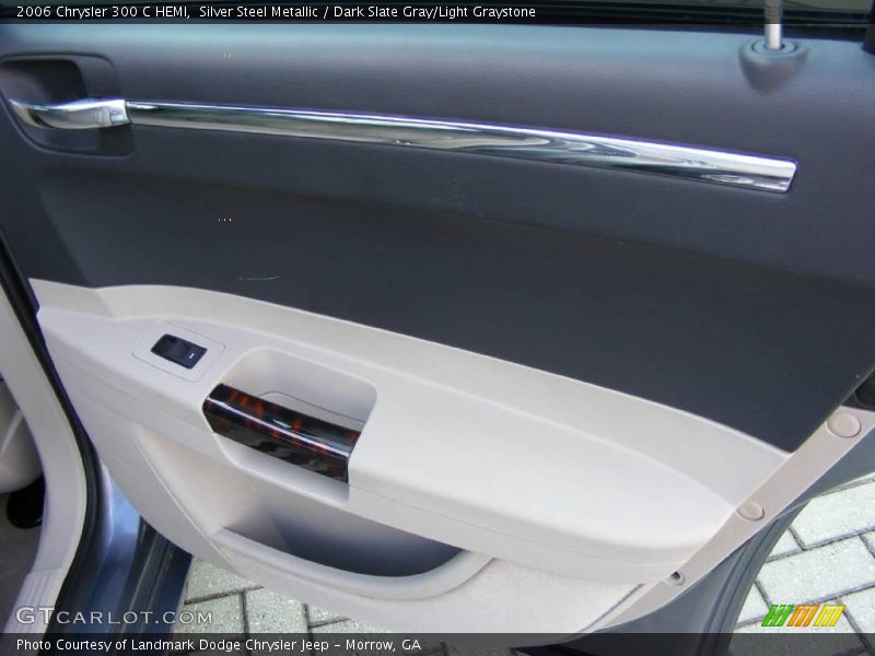 Silver Steel Metallic / Dark Slate Gray/Light Graystone 2006 Chrysler 300 C HEMI